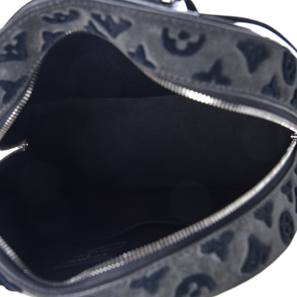 Louis Vuitton Monogram Suede Tuffetage Deauville Cube Gris 5 of 11