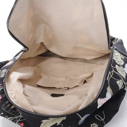 Gucci Canvas D-Active Flora Floral Knight Backpack Black 5 of 8