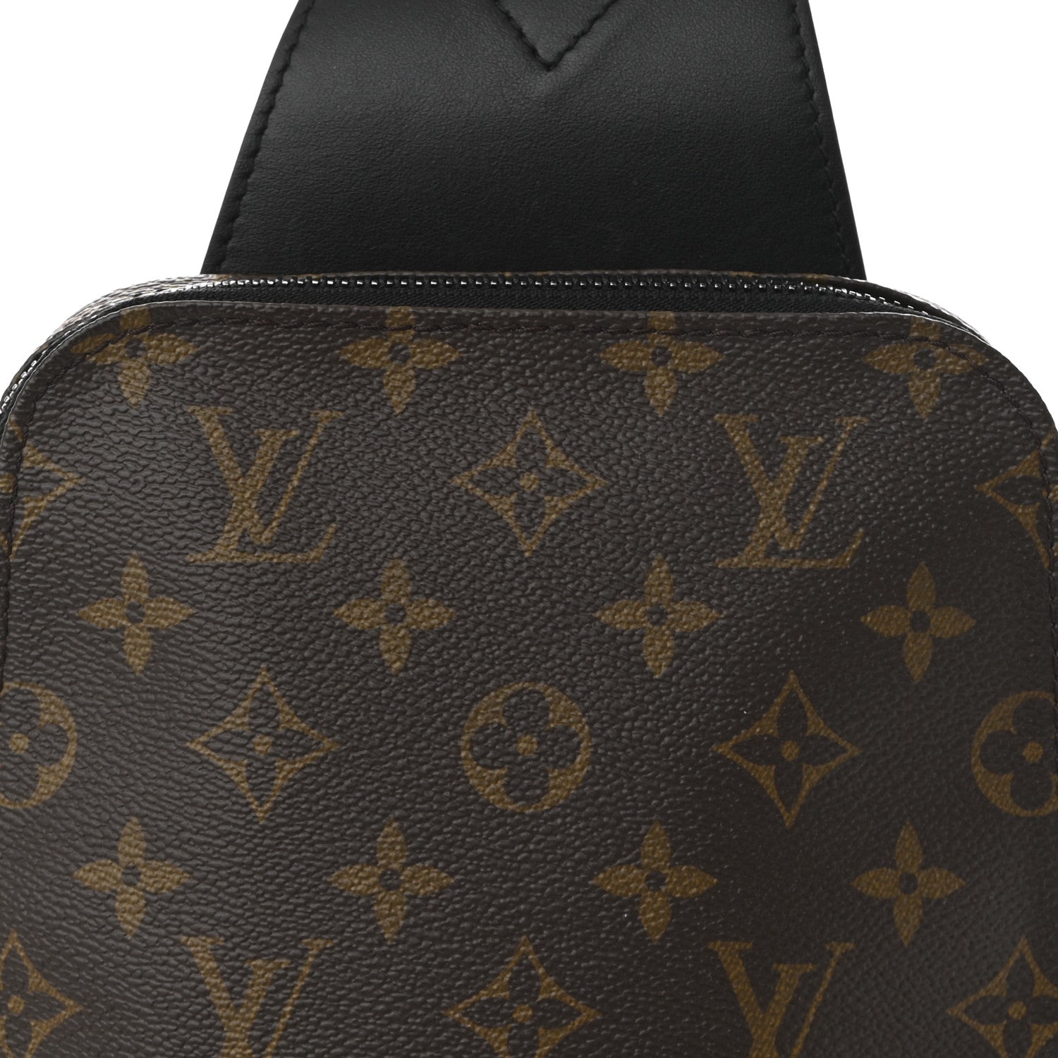 Louis Vuitton Monogram Macassar Avenue Sling Bag 7 of 9
