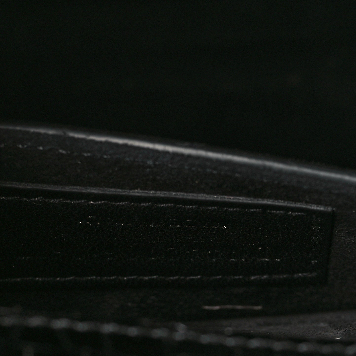 Calfskin Crocodile Embossed Medium Monogram Sunset Black