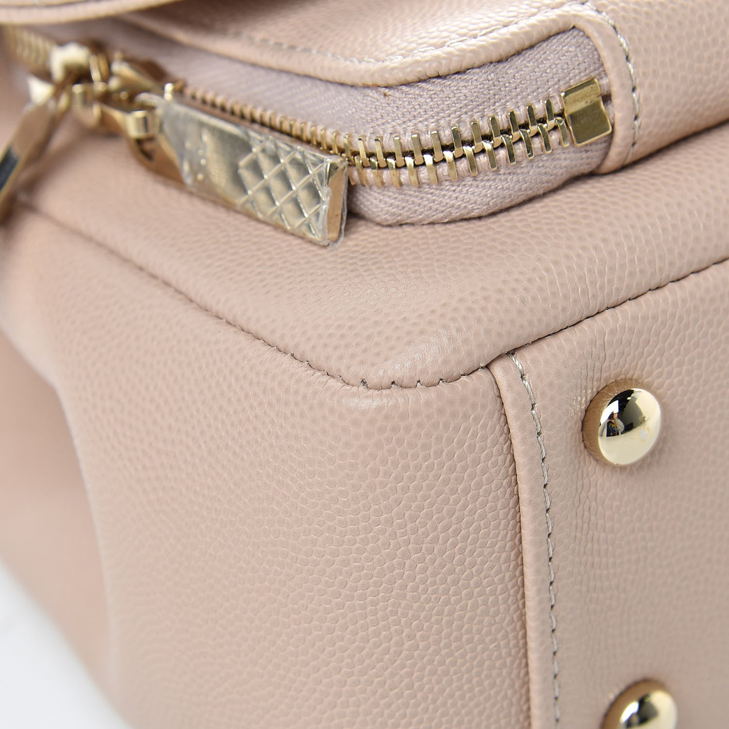 Chanel Caviar Quilted Medium Business Affinity Flap Light Beige 9 of 14