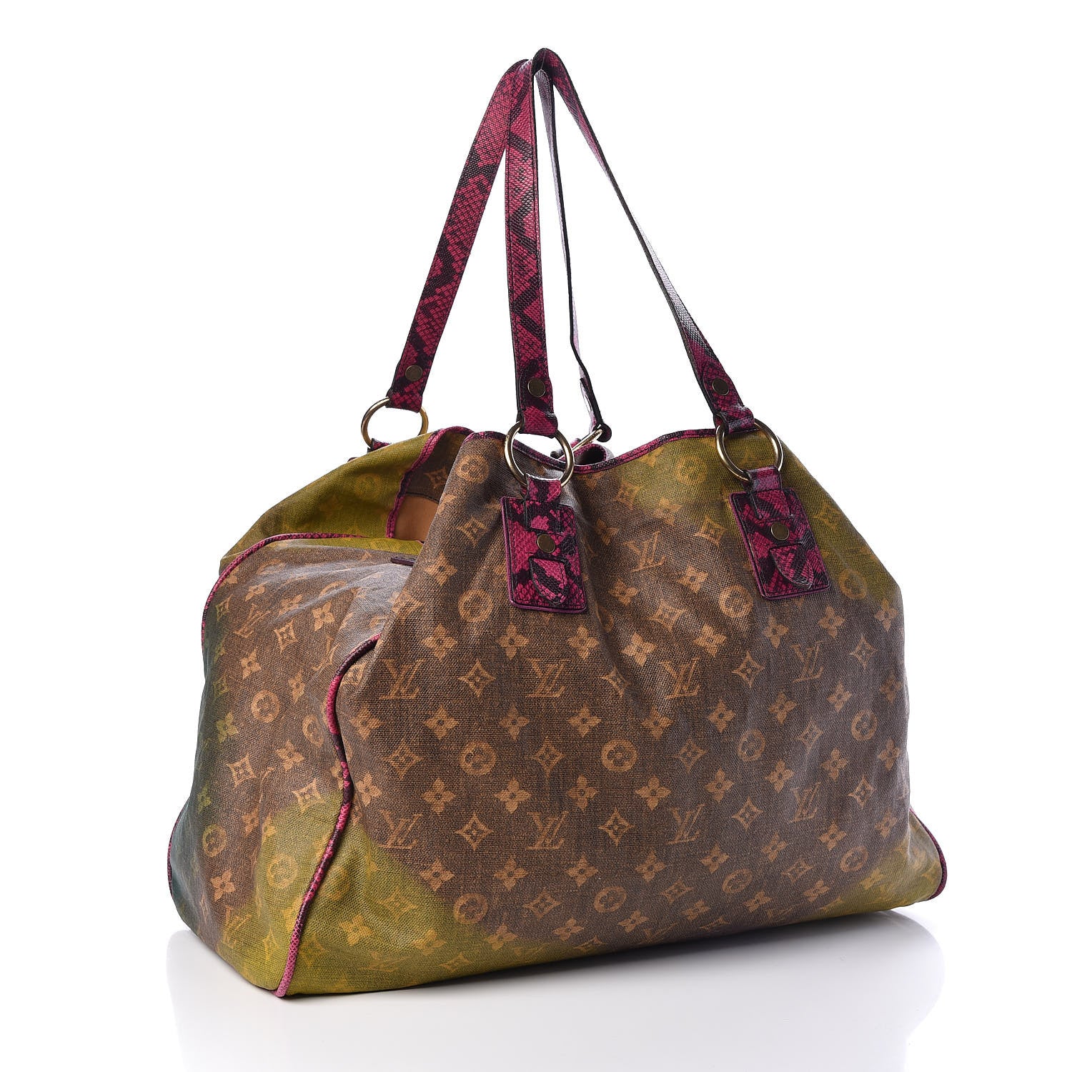 Louis Vuitton Richard Prince Monogram Karung Duderanch Jokes Tote 3 of 9