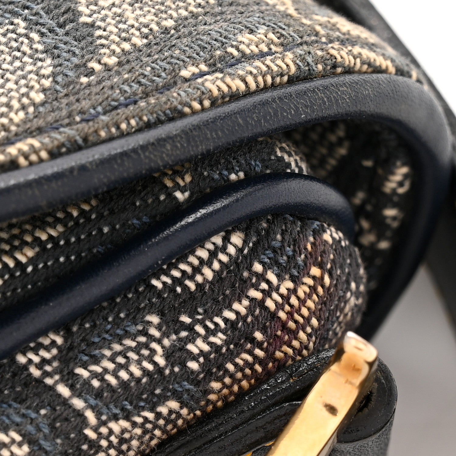 Christian Dior Monogram Saddle Bag Blue 13 of 13