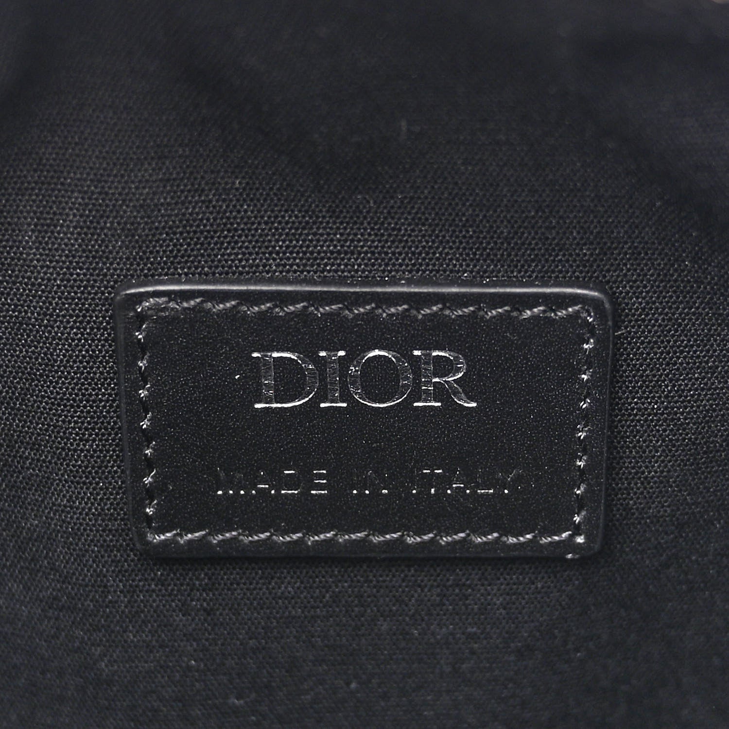 Christian Dior Canvas CD Diamond Lingot 22 Bag Black 6 of 9