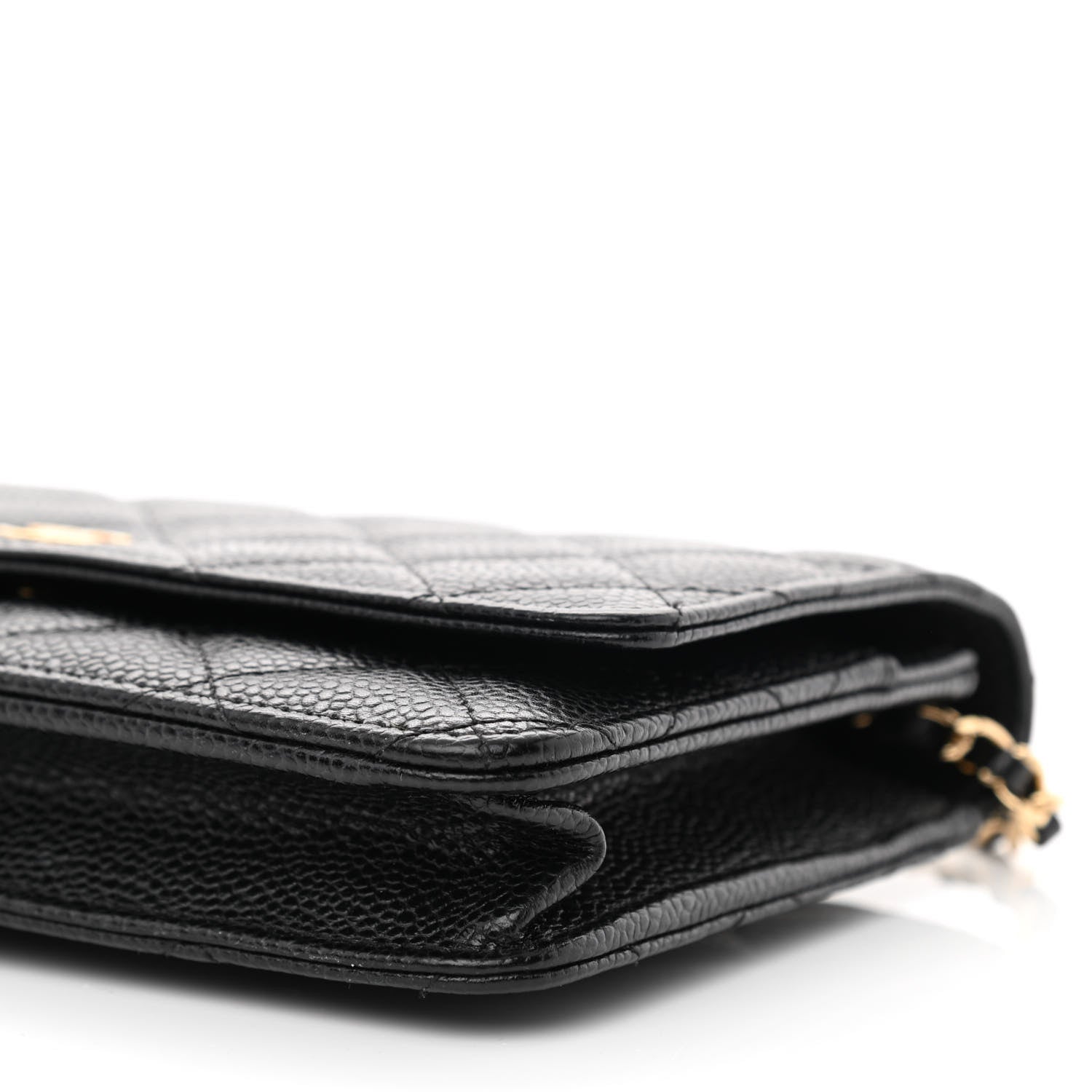 Chanel Caviar Quilted Wallet On Chain WOC Black 11 of 13