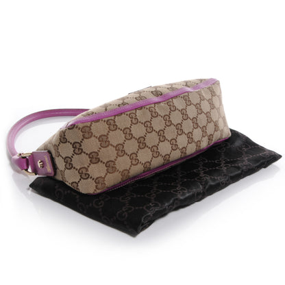 Gucci Monogram Abbey Pochette Fuchsia 4 of 7