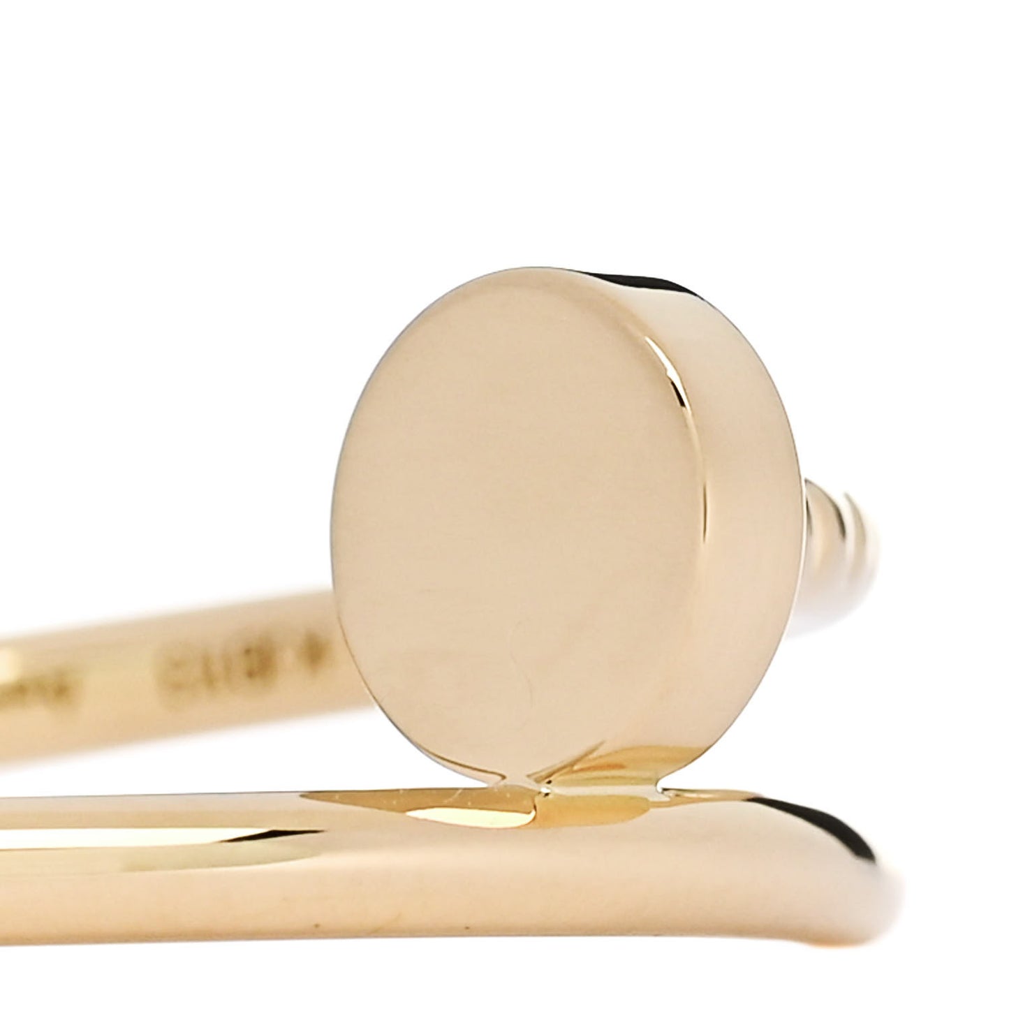 18K Yellow Gold Small Juste Un Clou Ring 51 5.75