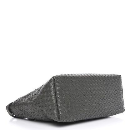 Bottega Veneta Nappa Intrecciato Medium Garda Bag Light Grey 4 of 9