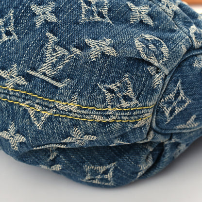 Louis Vuitton Monogram Denim Pleaty Blue 9 of 9