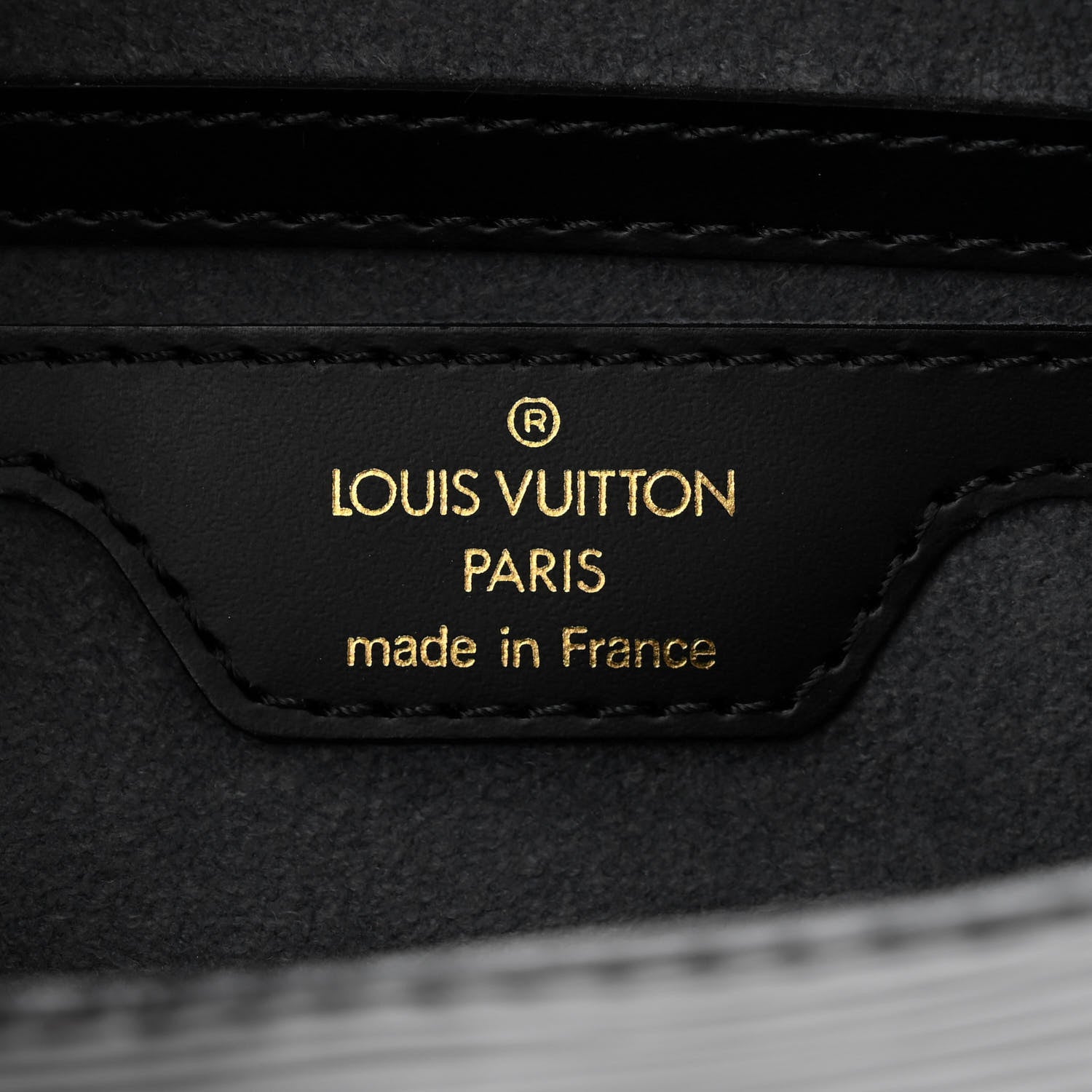 Louis Vuitton Epi Soufflot Black 8 of 11