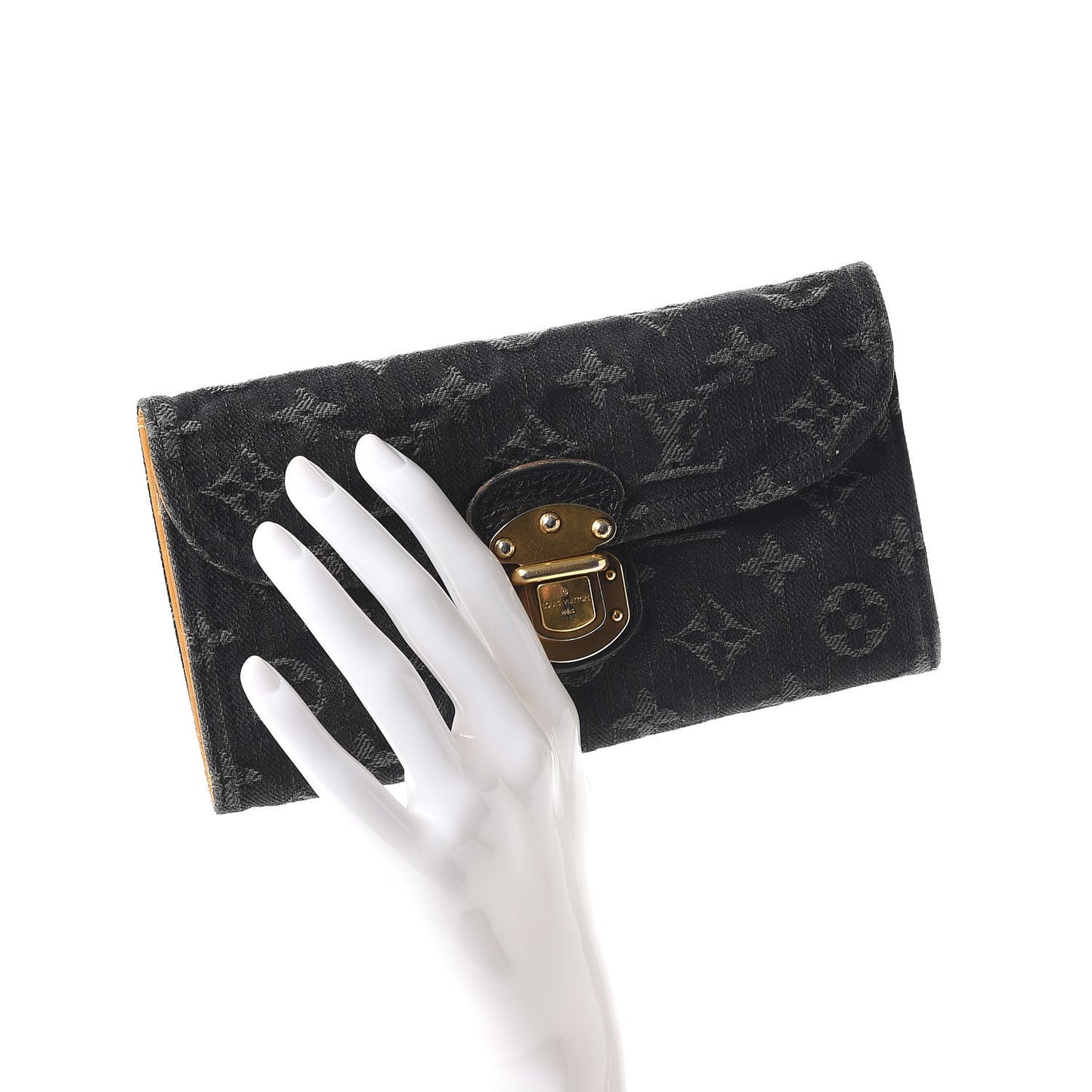 Denim Amelia Wallet Black