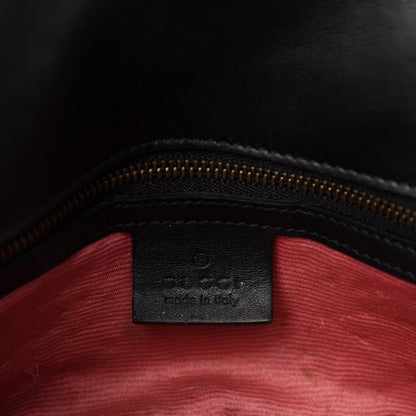 Gucci Velvet Matelasse Small GG Marmont Shoulder Bag Black 12 of 14