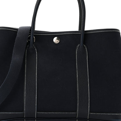 Hermes Toile Negonda Garden Party 30 TPM Bleu Marine 7 of 10
