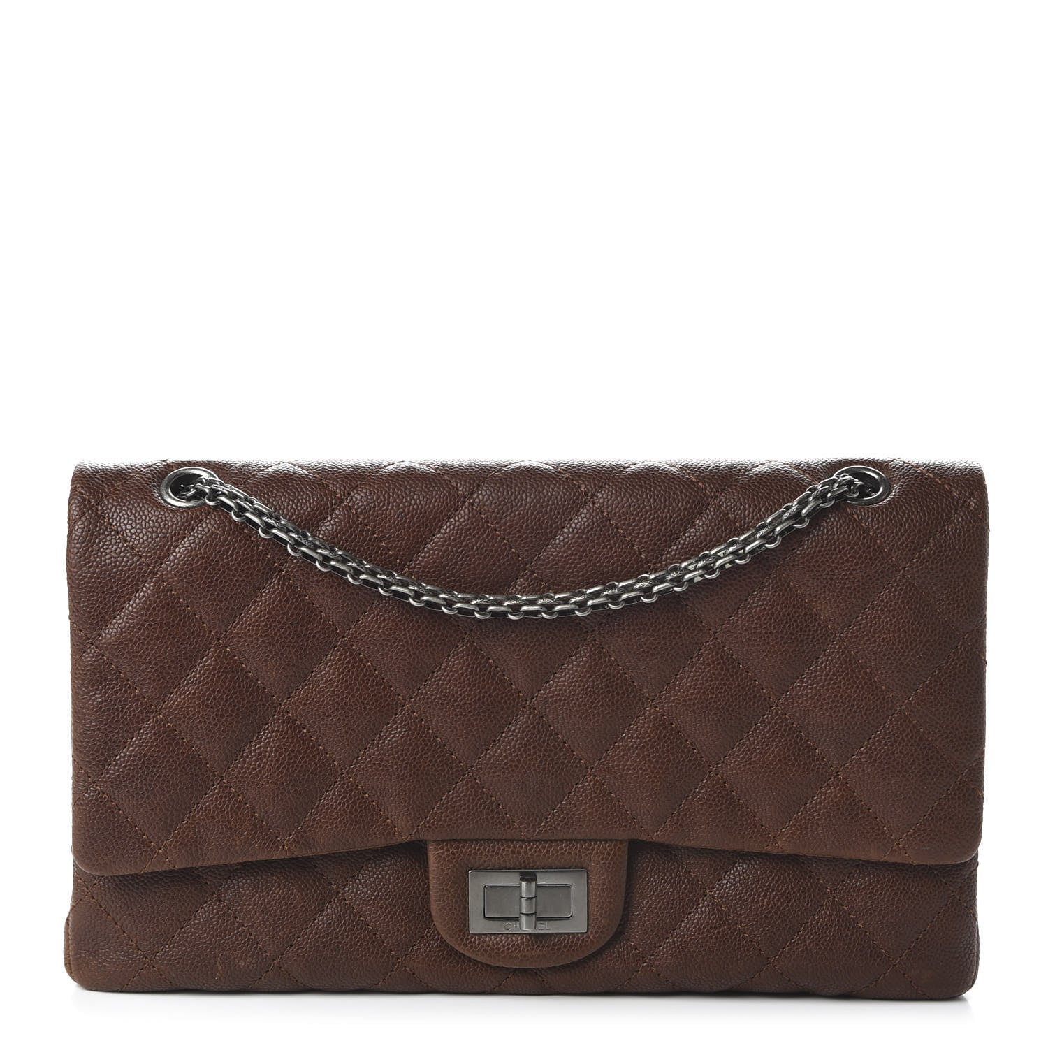 Chanel Caviar Quilted 2.55 Reissue 227 Flap Brown 1 of 10
