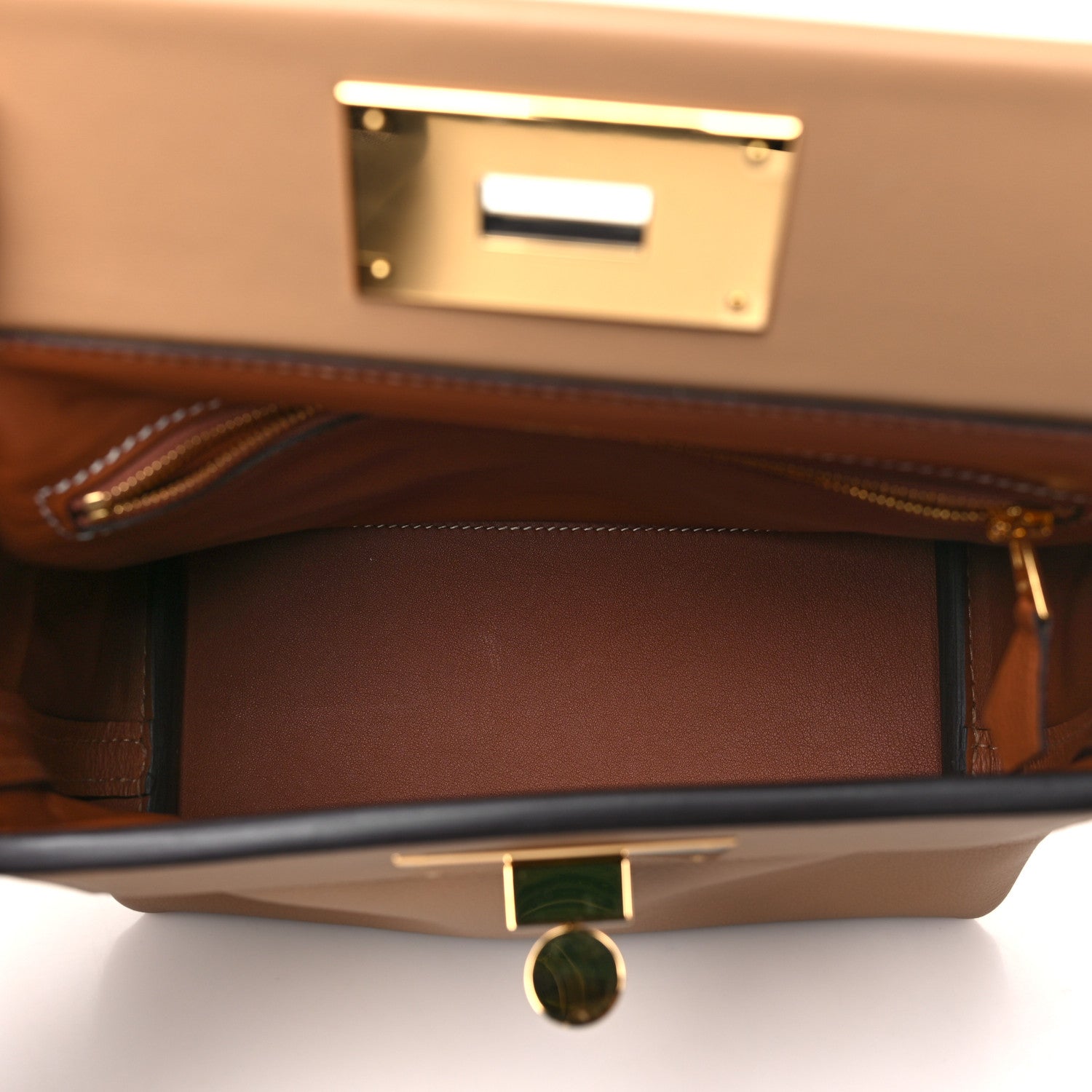 Hermes Evercolor Swift Verso 24/24 21 Chai Gold 5 of 11