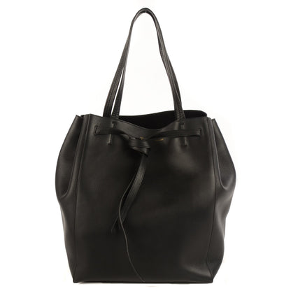Celine Soft Grained Calfskin Medium Cabas Phantom Black 1 of 10