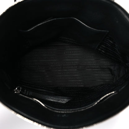 Prada Vitello Phenix Tote Black 5 of 9