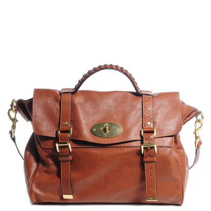 Mulberry Soft Buffalo Leather Oversized Alexa Oak 1 of 18
