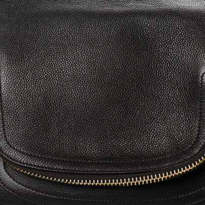 Tom Ford Pebbled Calfskin Large Jennifer Dark Brown 8 of 8