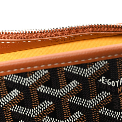 Goyard Goyardine Jouvence MM Toiletry Pouch Black Gold 7 of 8