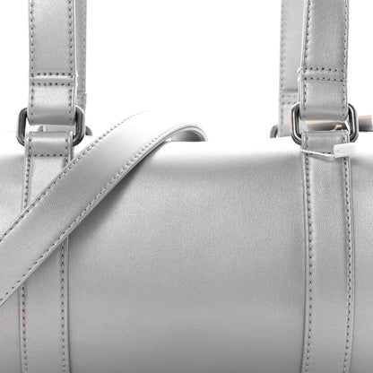 Telfar Vegan Leather Medium Duffle Silver 7 of 9