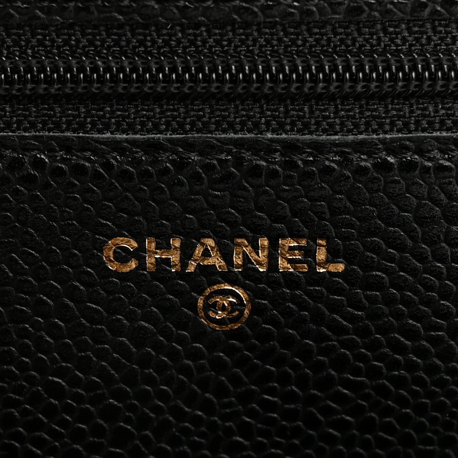 Chanel Caviar Quilted Wallet On Chain WOC Black 6 of 13
