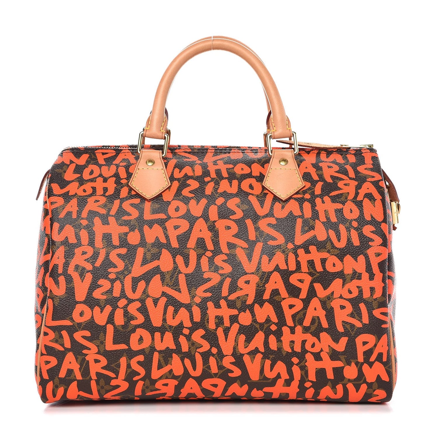 Monogram Graffiti Speedy 30 Orange