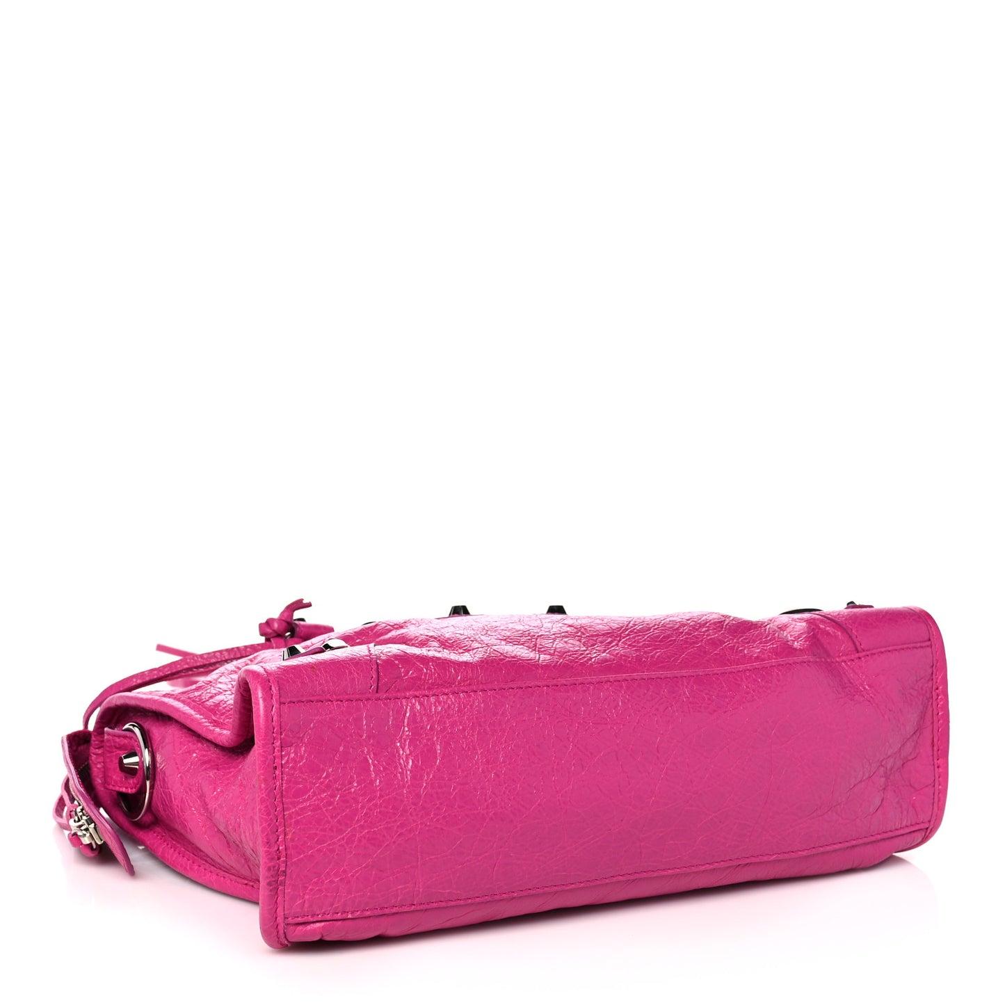 Agneau Classic Silver Hardware S City Rose Magenta