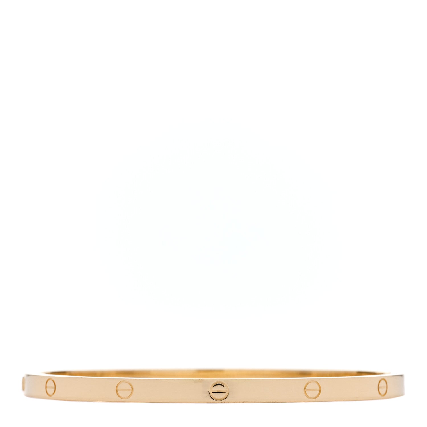 Cartier 18K Yellow Gold Small LOVE Bracelet 17 2 of 8
