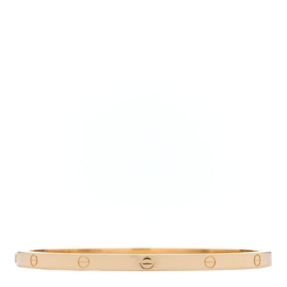 Cartier 18K Yellow Gold Small LOVE Bracelet 17 2 of 8
