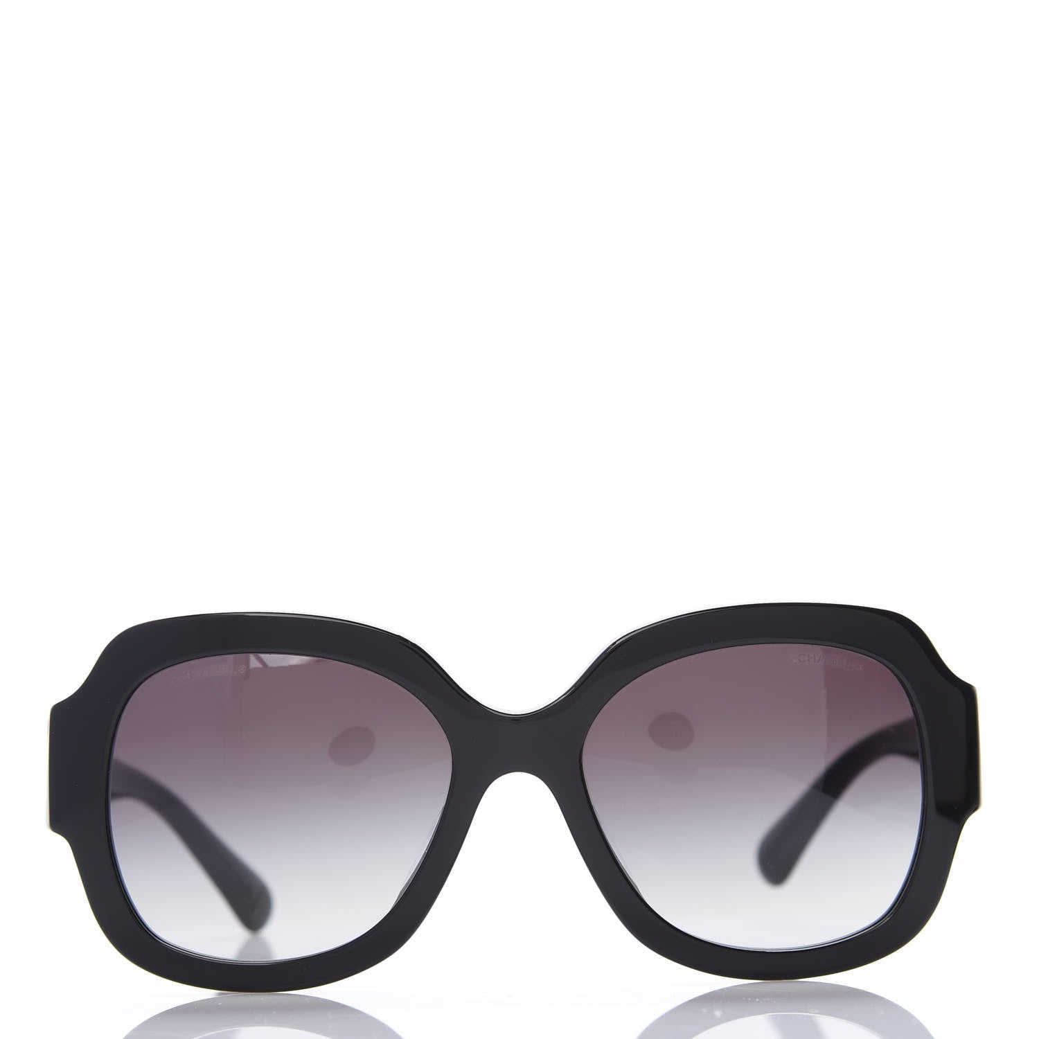 Chanel Acetate CC Sunglasses 5373 Black 2 of 7