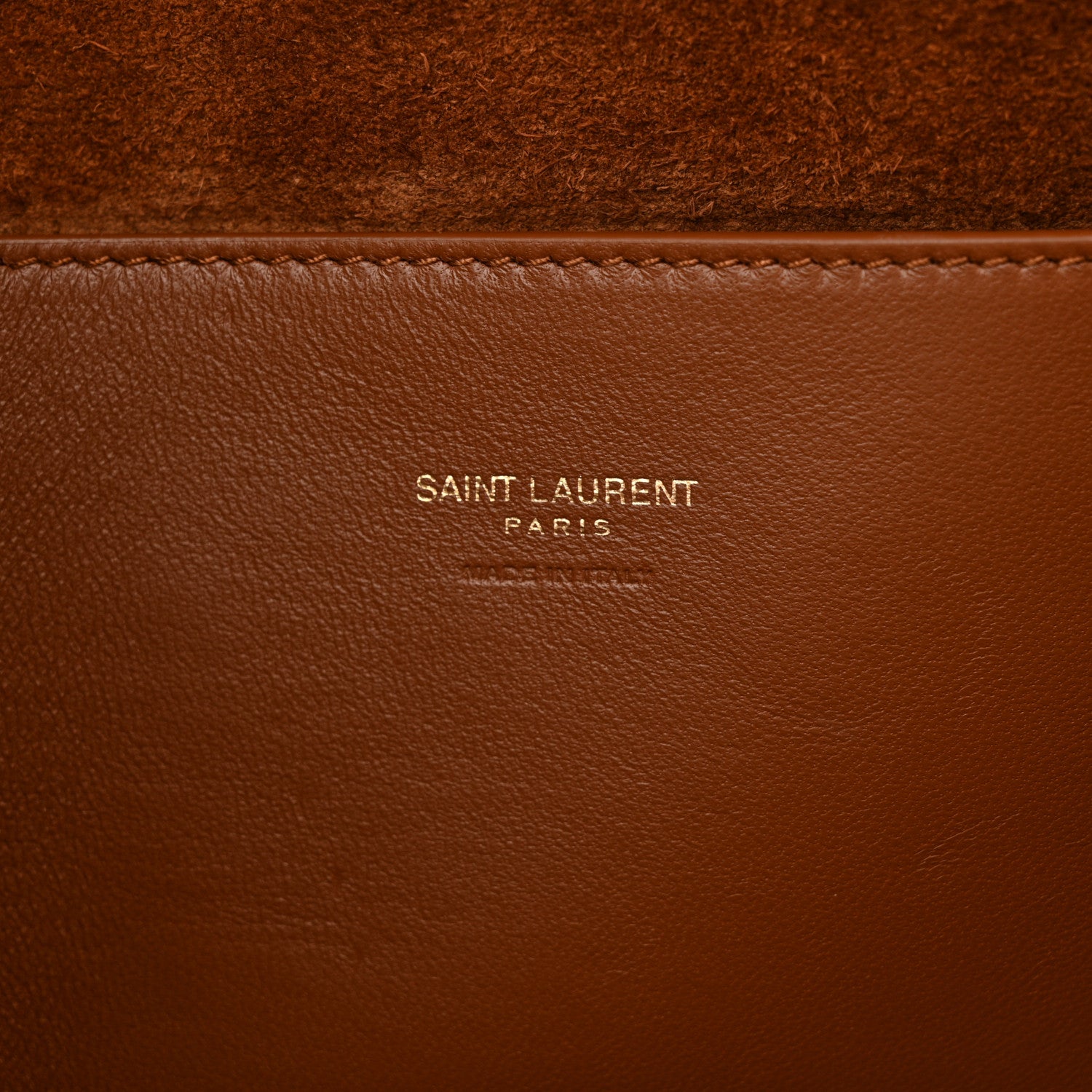Saint Laurent Calfskin Crocodile Embossed Calfskin Medium Reversible Monogram Kate Satchel Black 6 of 11