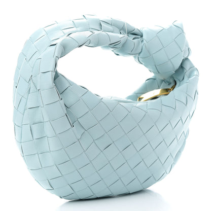 Bottega Veneta Nappa Intrecciato Mini Jodie Teal Washed 2 of 8
