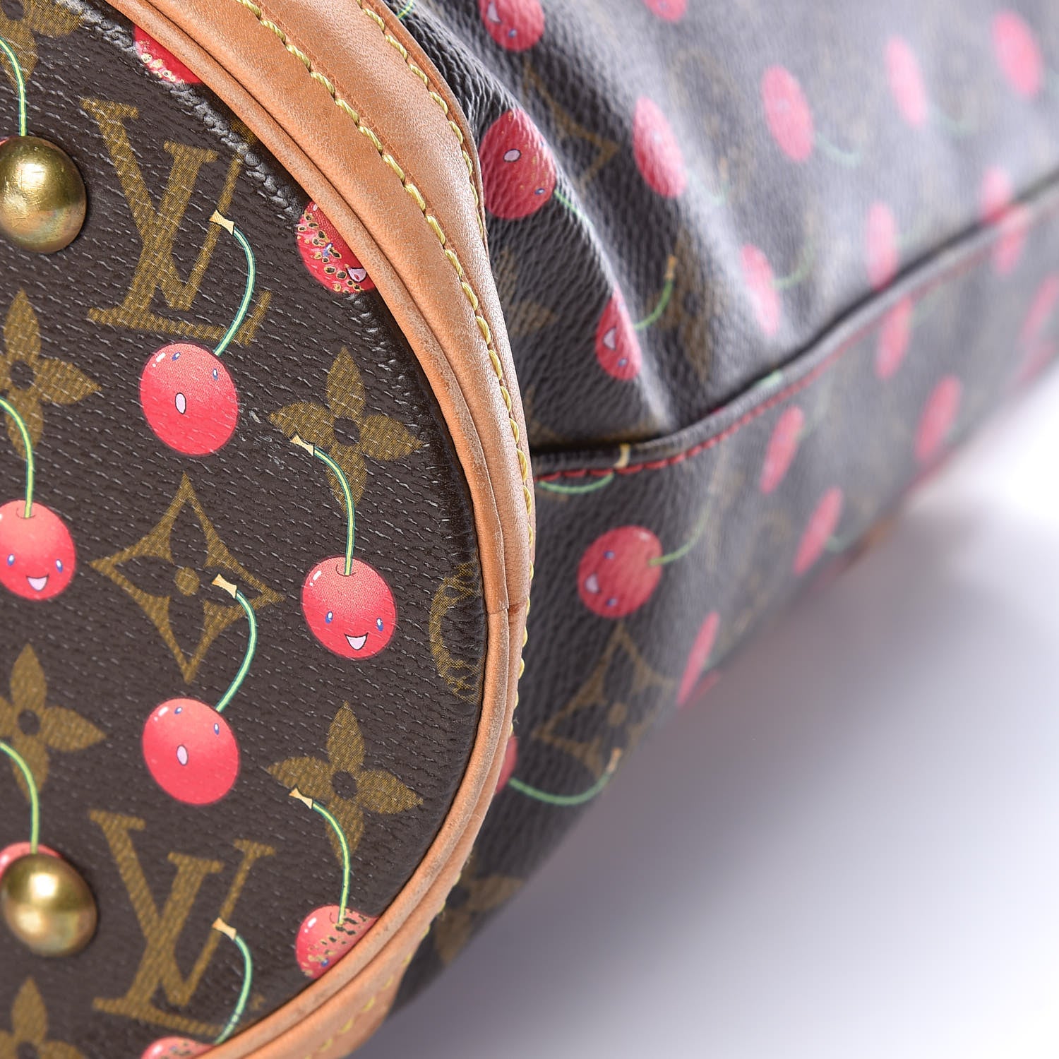 Louis Vuitton Monogram Cerises Bucket Bag 10 of 15