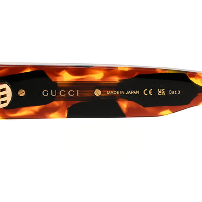 Gucci Acetate Square Frame Sunglasses GG1517S Tortoise 6 of 8