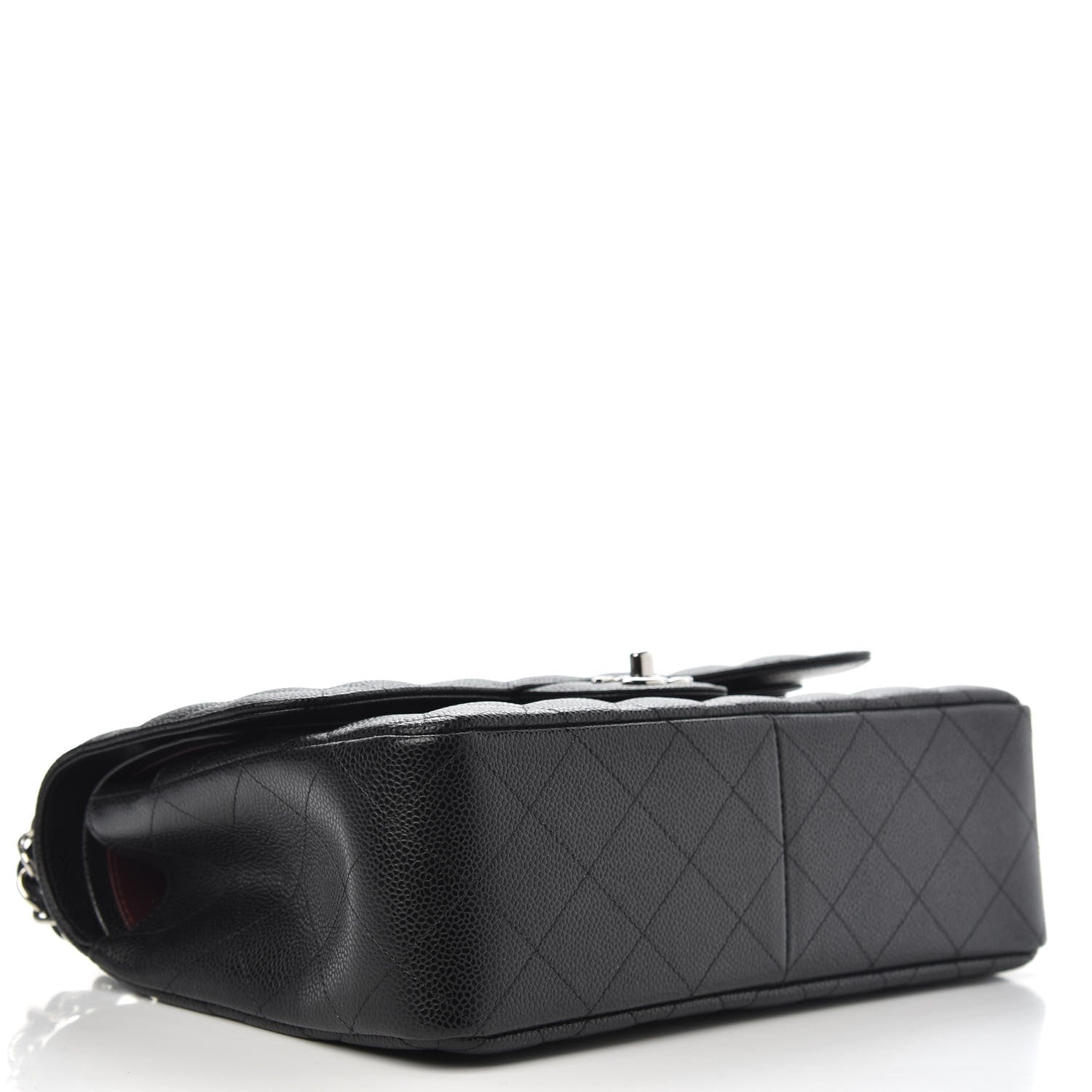 Chanel Caviar Quilted Jumbo Double Flap Black 5 of 12