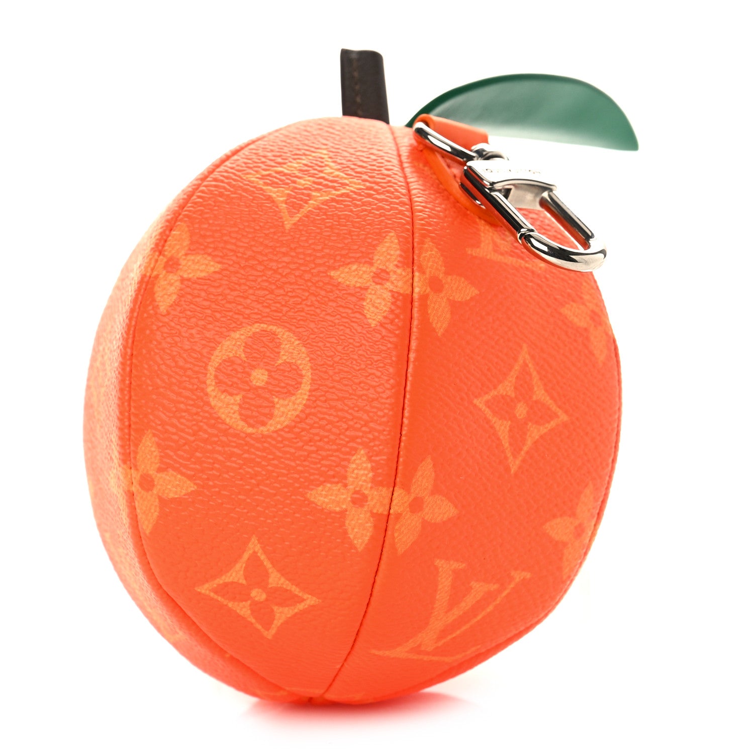 Louis Vuitton Monogram Orange Pouch Orange 3 of 8
