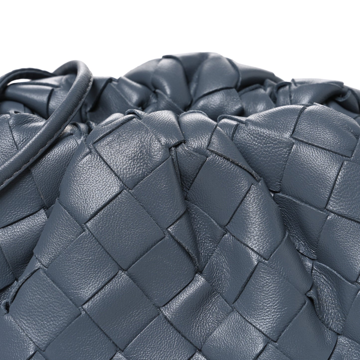 Nappa Intrecciato The Mini Pouch Thunder