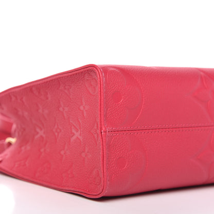 Louis Vuitton Empreinte Monogram Giant Onthego PM Freesia 6 of 11