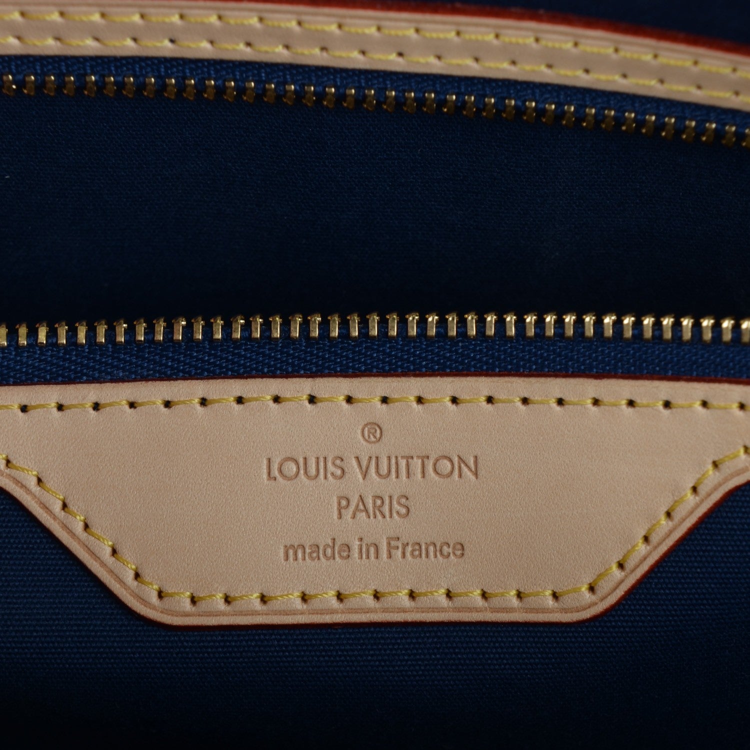 Louis Vuitton Vernis Brea MM Grand Blue 5 of 7
