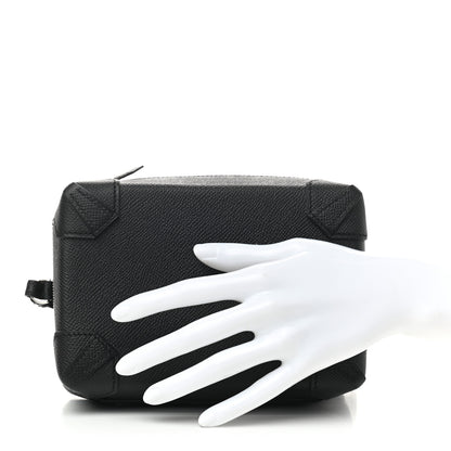 Hermes Epsom Mini Pochette Maxibox Black 2 of 6