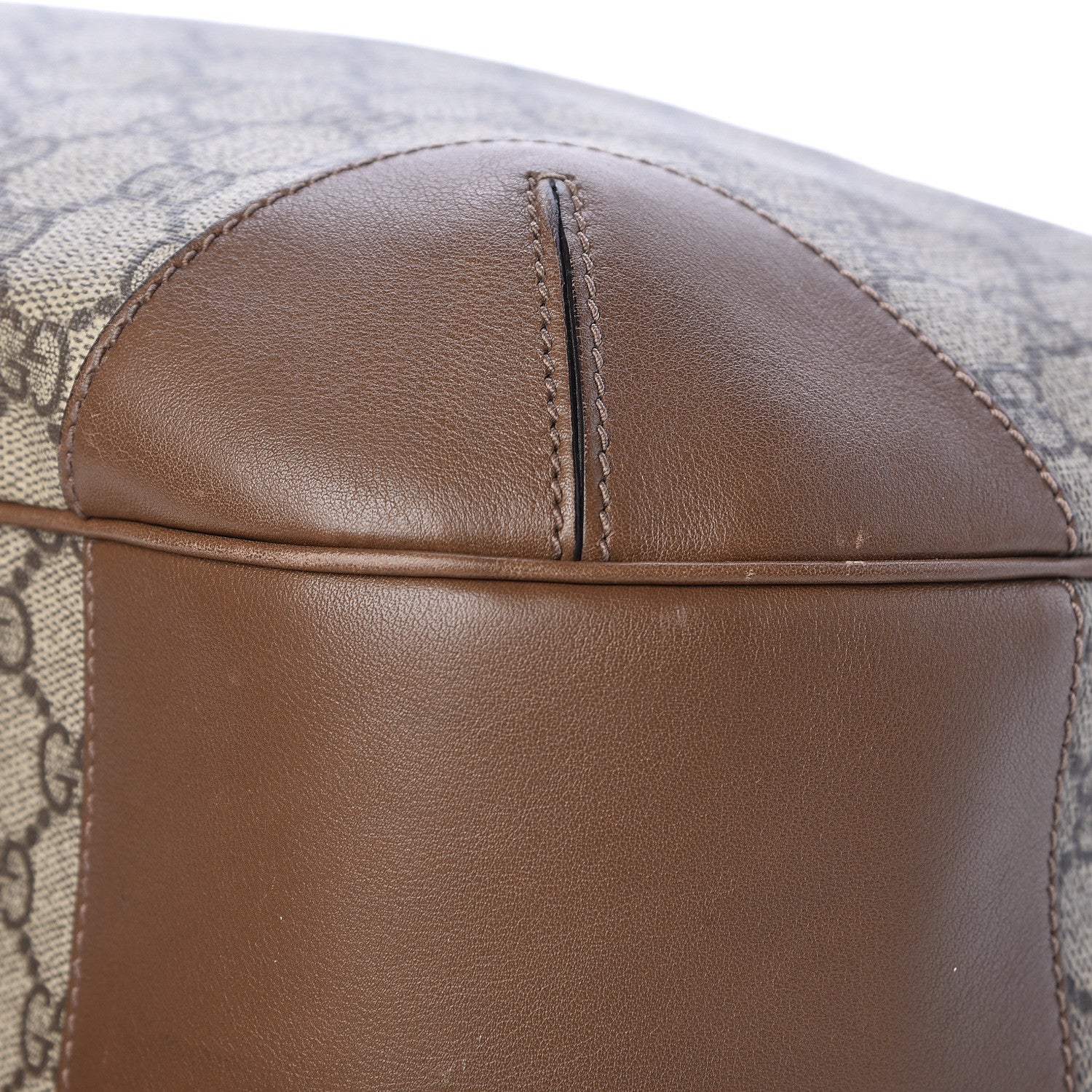 Gucci GG Supreme Monogram Margaux Calfskin Medium Nice Hobo Beige Ebony Acero 11 of 14