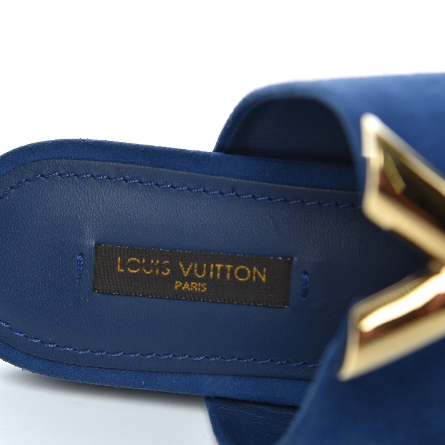 Suede Bayfront Mule 37.5 Blue