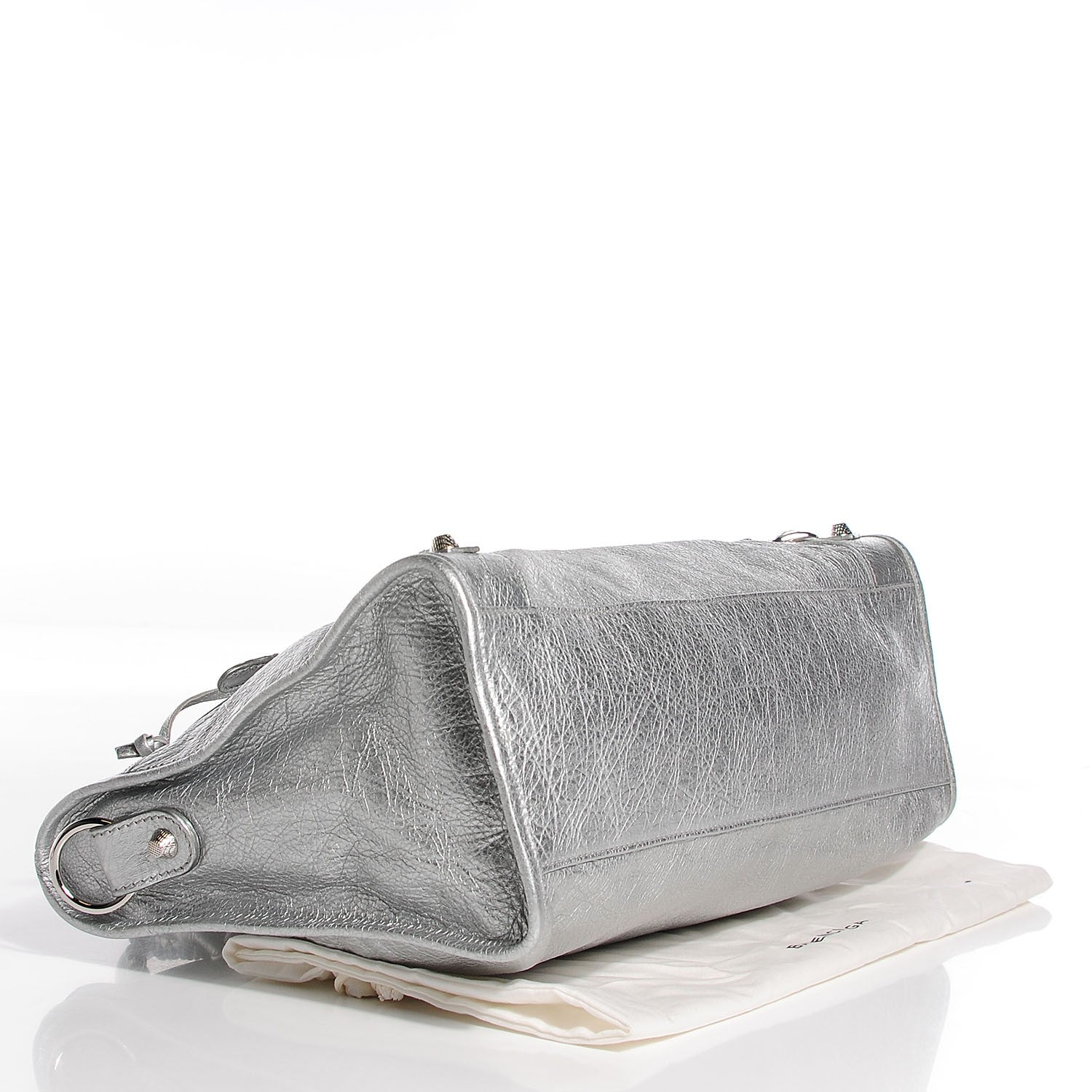 Balenciaga Agneau Giant 12 Silver Hardware City Gris Aluminum 6 of 14