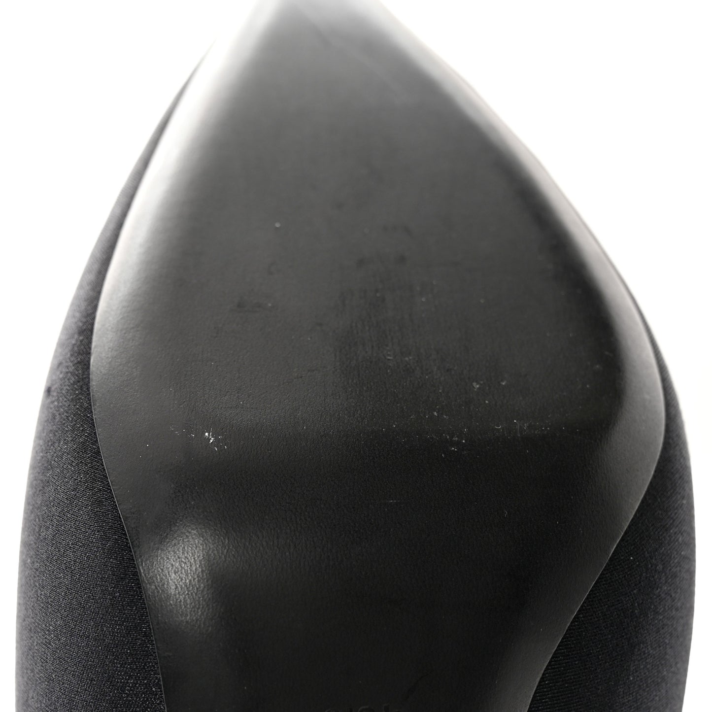 Spandex XL Pointed Toe 110mm Pumps 40.5 Black