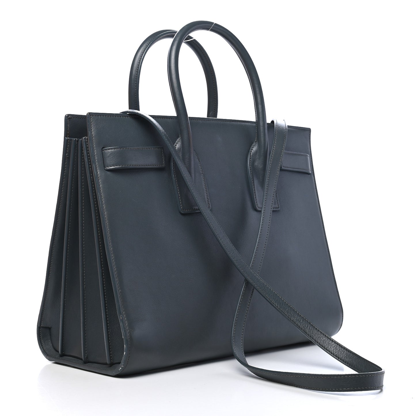 Calfskin Small Classic Sac De Jour Petrol