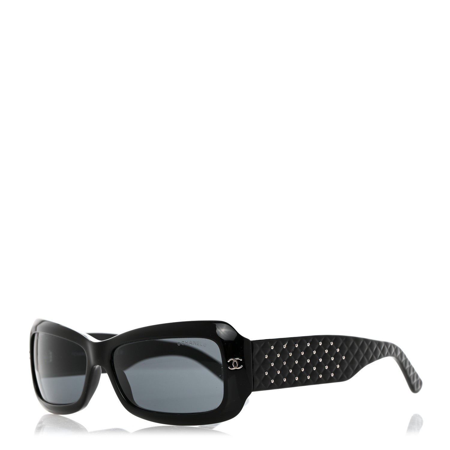 Chanel Studded CC Sunglasses 5099 Black 1 of 8