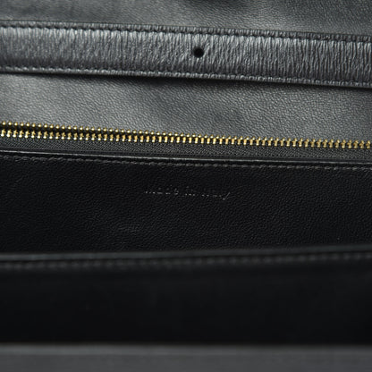 Celine Liege Calfskin Medium Classic Box Bag Black 7 of 12
