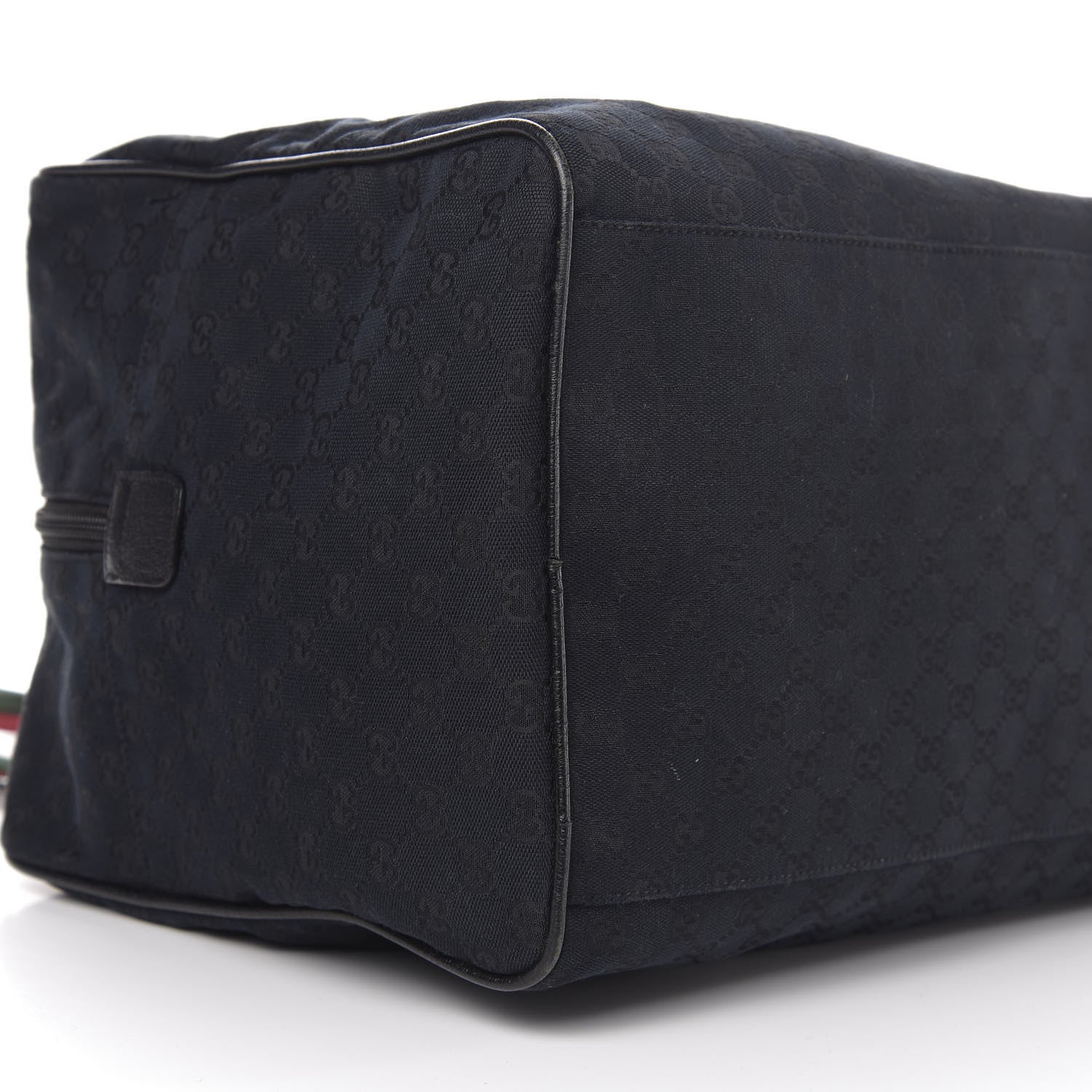 Gucci GG Monogram Web Medium Collapsible Carry On Duffle Black 11 of 13