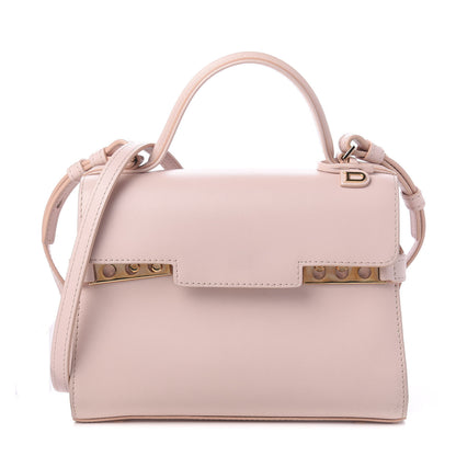 Delvaux Smooth Calfskin Mini Tempete Satchel Pink 1 of 11